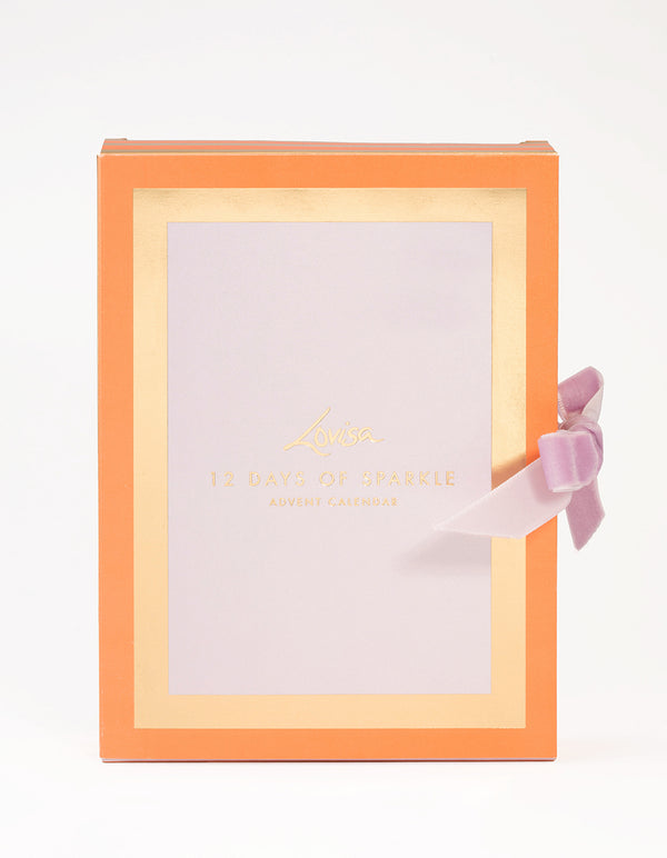 Gold Plated Charm Necklace Advent Calendar