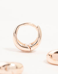 Rose Gold Mixed 4-Pack Hoop Earrings - link has visual effect only