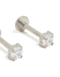 Titanium Diamante Flat Back Studs - link has visual effect only