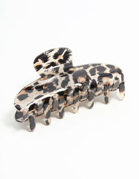 Leopard Print Claw Clip - link has visual effect only