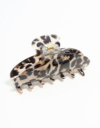 Leopard Print Claw Clip - link has visual effect only