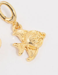 Gold Plated Shell & Starfish Charms 3-Pack - link has visual effect only
