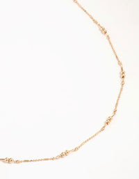 Gold Ball Fine Waist Chain - link has visual effect only