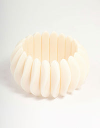 Acrylic Disc Stretch Bracelet - link has visual effect only