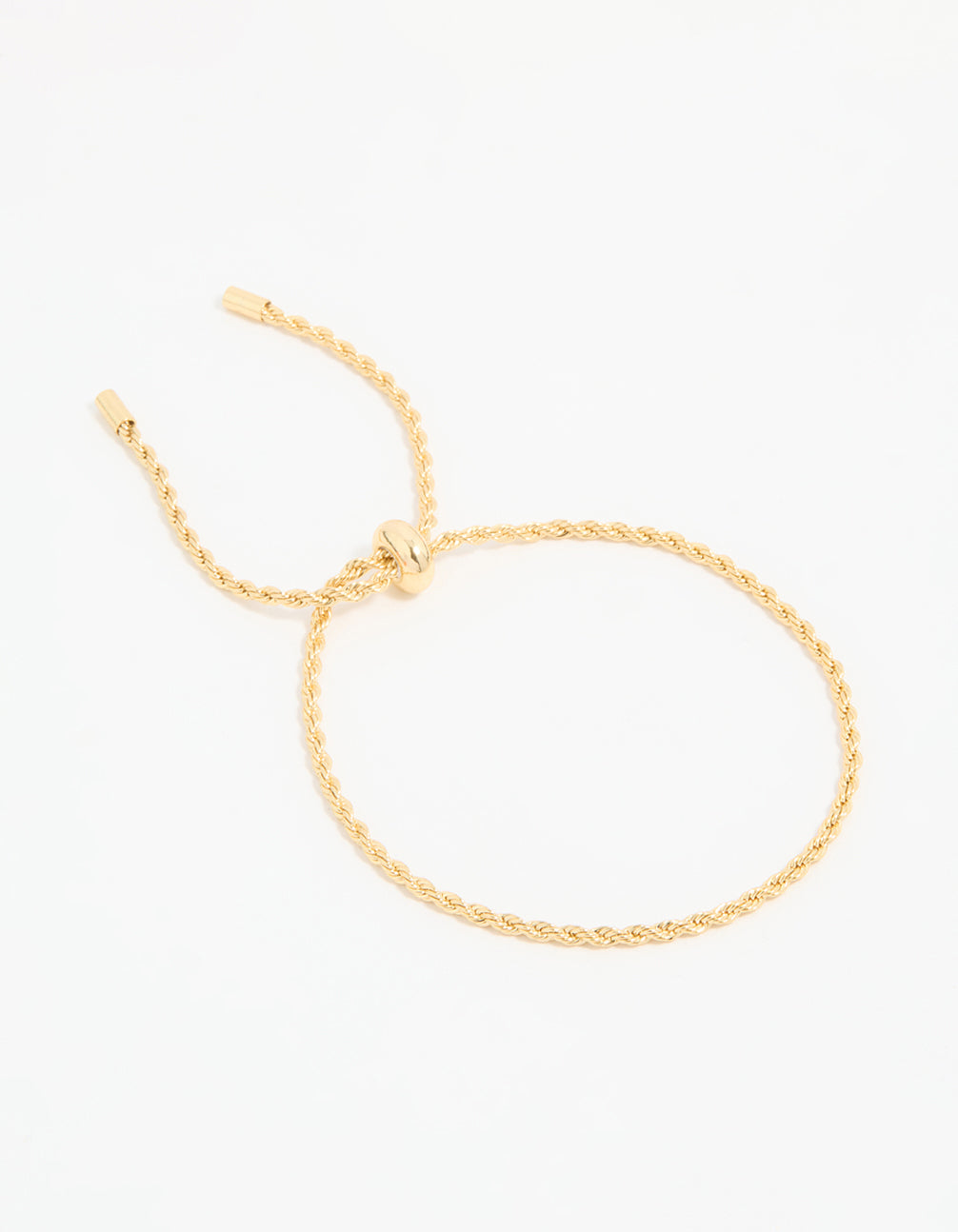 Gold Plated Simple Rope Bracelet