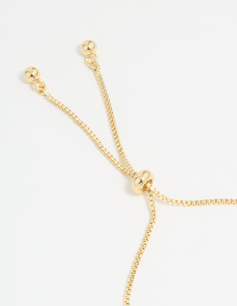 Gold Plated Cubic Zirconia Double Butterfly Toggle Bracelet