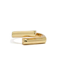 Gold Plated Block Ring - link has visual effect only