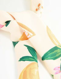 Vacation Print Fabric Scarf - link has visual effect only