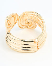 Gold Swirled Wrist Cuff - link has visual effect only