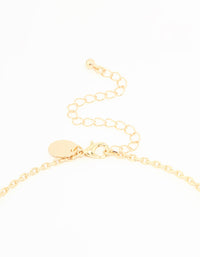Gold Emerald Diamante Tassel Necklace & Earrings Set - link has visual effect only