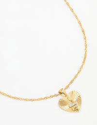 Waterproof Gold Plated Stainless Steel Snake Heart Necklace - link has visual effect only