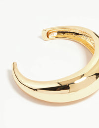 Gold Solid Wrist Cuff - link has visual effect only