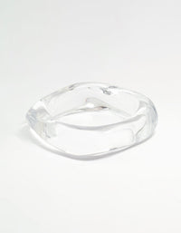 Acrylic Transparent Bangle - link has visual effect only