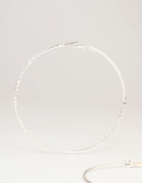 Silver Diamante Hoop Earrings 3-Pack - link has visual effect only