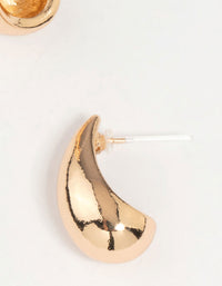 Gold Teardrop Drop Earrings - link has visual effect only
