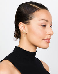 Gold Chain Celestial Earrings 3-Pack - link has visual effect only