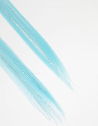 Kids Pink & Blue Hair Bunny Shaker Hair Clips - link has visual effect only