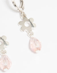 Silver Flower & Butterfly Mixed Earring Stack 6-Pack - link has visual effect only