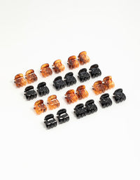 Neutral Mini Claw Clips 24-Pack - link has visual effect only