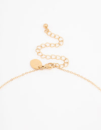 Waterproof Gold Plated Stainless Steel Heart Pendant Necklace - link has visual effect only