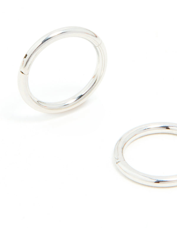 Surgical Steel Sleeper Earrings 7 MM