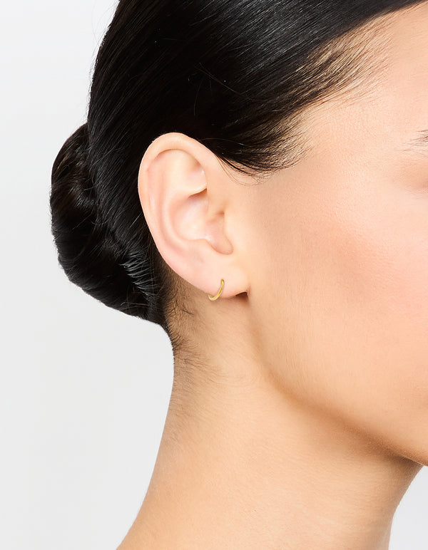 Gold Plated Surgical Steel Sleeper Earrings