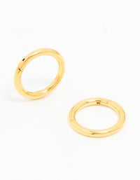 Gold Plated Surgical Steel Sleeper Earrings - link has visual effect only
