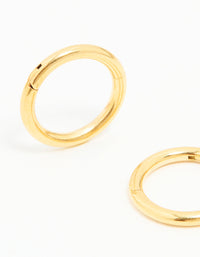 Gold Plated Surgical Steel Sleeper Earrings - link has visual effect only