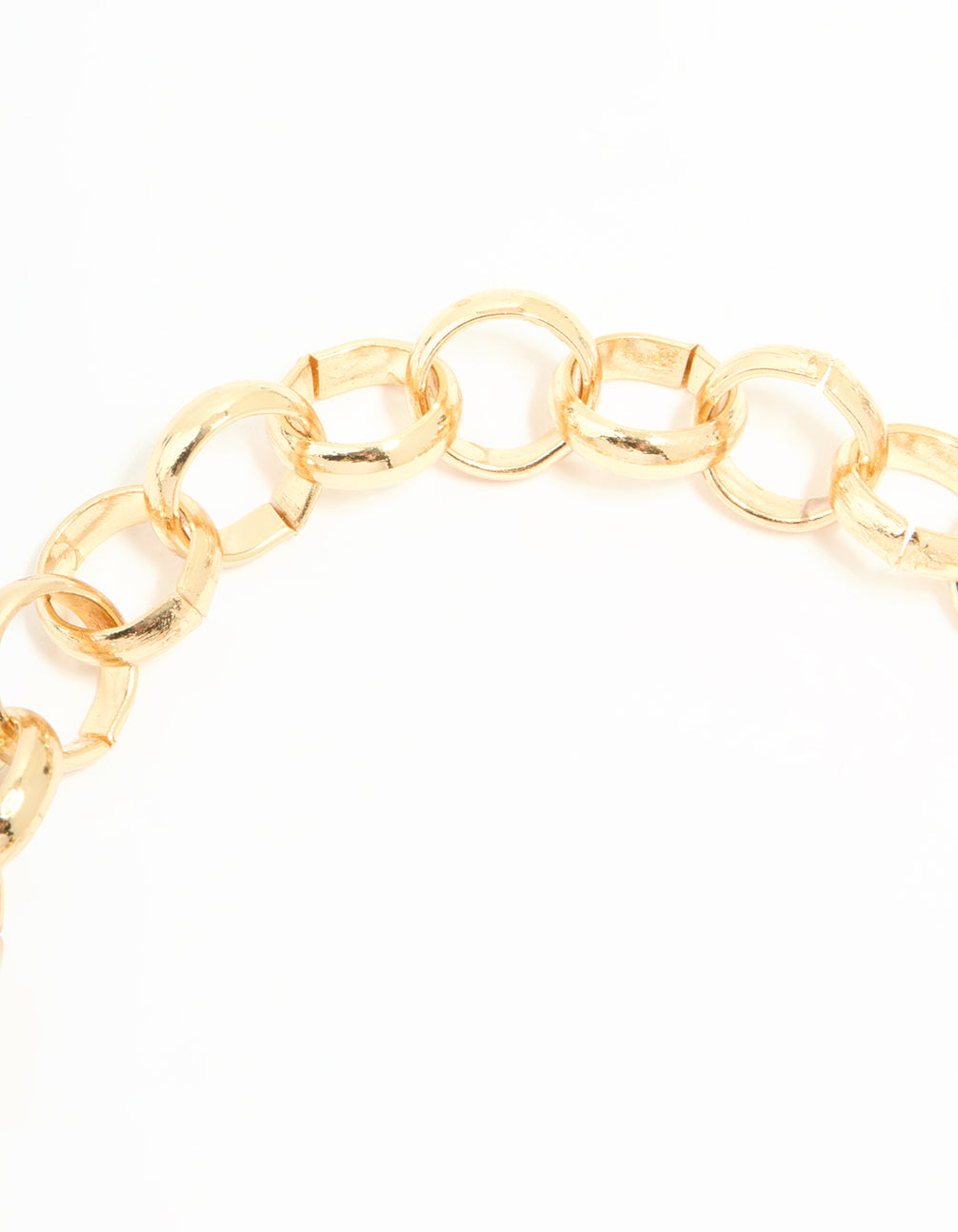 Showcasing a gold diamante and feather charm bracelet with bow, heart, cubic zirconia, clear stone dial, round shape, women's casual analog watch with link band strap front view