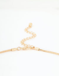 Gold Long Tassel Necklace - link has visual effect only