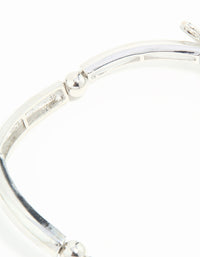Silver Bow Stretch Bracelet - link has visual effect only
