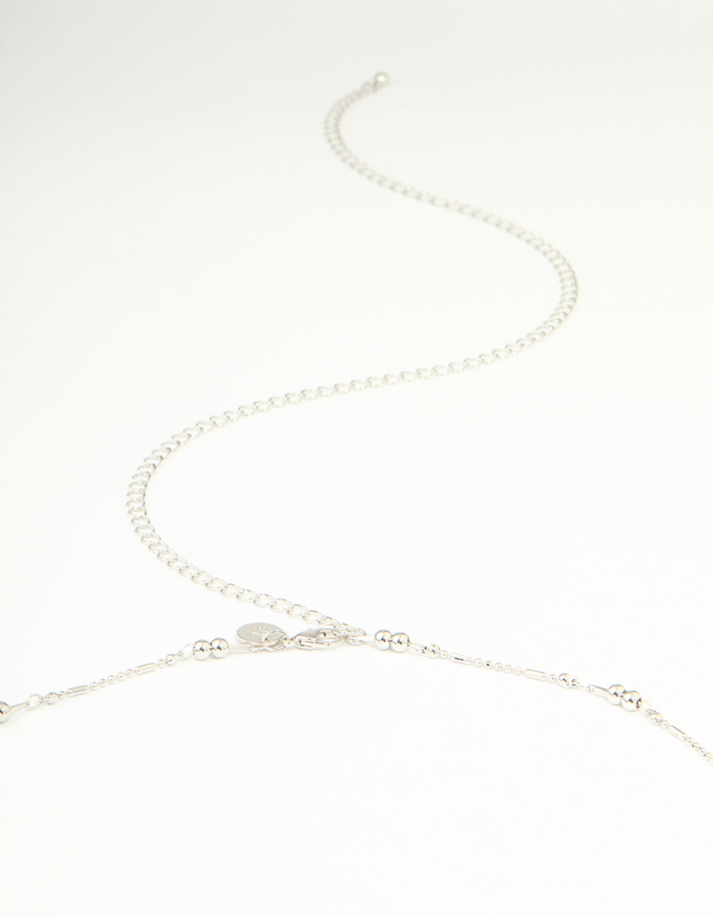 Silver Ball Fine Waist Chain