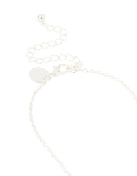 Kids Silver Pastel Heart BFF Necklaces 2-Pack - link has visual effect only