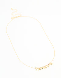 Gold Plated Bubble Taurus Necklace - link has visual effect only