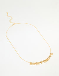 Gold Plated Bubble Sagittarius Necklace - link has visual effect only