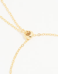 Gold Plated Cubic Zirconia Bubble A Pavé Toggle Bracelet - link has visual effect only