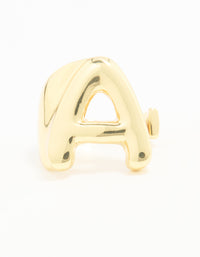 Gold Plated Bubble A Ring - link has visual effect only