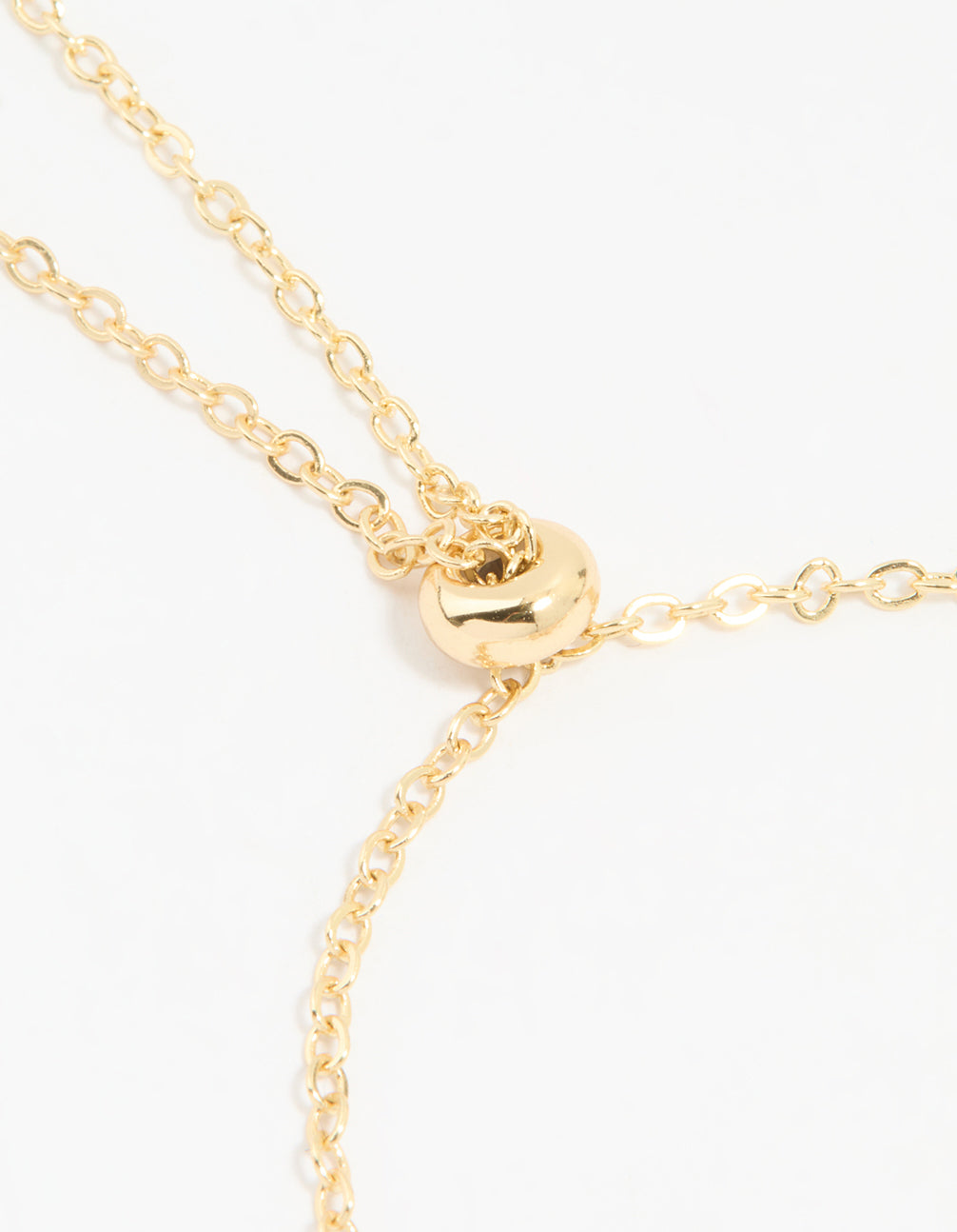 Gold Plated Cubic Zirconia Black Triple Flower Bracelet