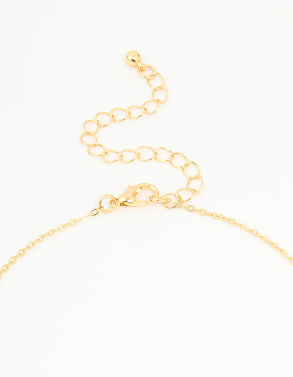 Gold Plated Brass Woven Wrist Cuff