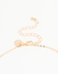 Kids Gold Sequin Cat Shaker Pendant Necklace - link has visual effect only