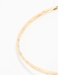 Gold Open Swirl Arm Cuff - link has visual effect only