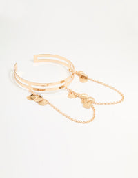 Gold Sea Shell Arm Cuff - link has visual effect only