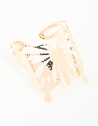 Gold Butterfly Arm Cuff - link has visual effect only