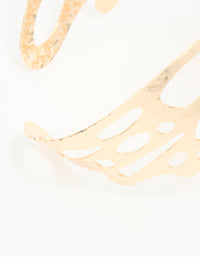 Gold Butterfly Arm Cuff - link has visual effect only
