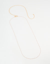 Gold Pearl Body Chain - link has visual effect only
