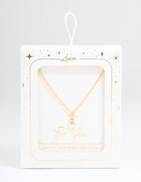 Gold Plated Cubic Zirconia Letter E Necklace - link has visual effect only
