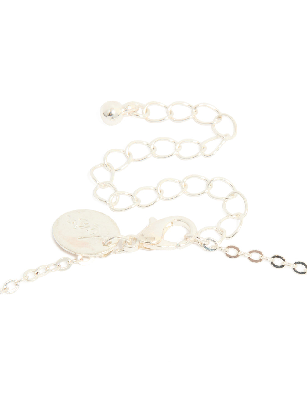 Silver Diamante Celestial Charm Necklace