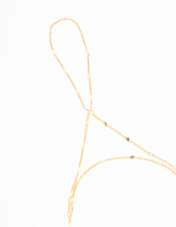 Gold Fine Chain Hand Chain