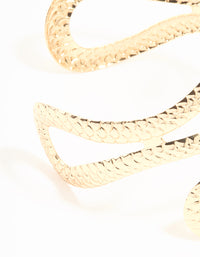 Gold Snake Large Arm Cuff - link has visual effect only