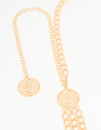 Gold Layered Coin Belt - link has visual effect only